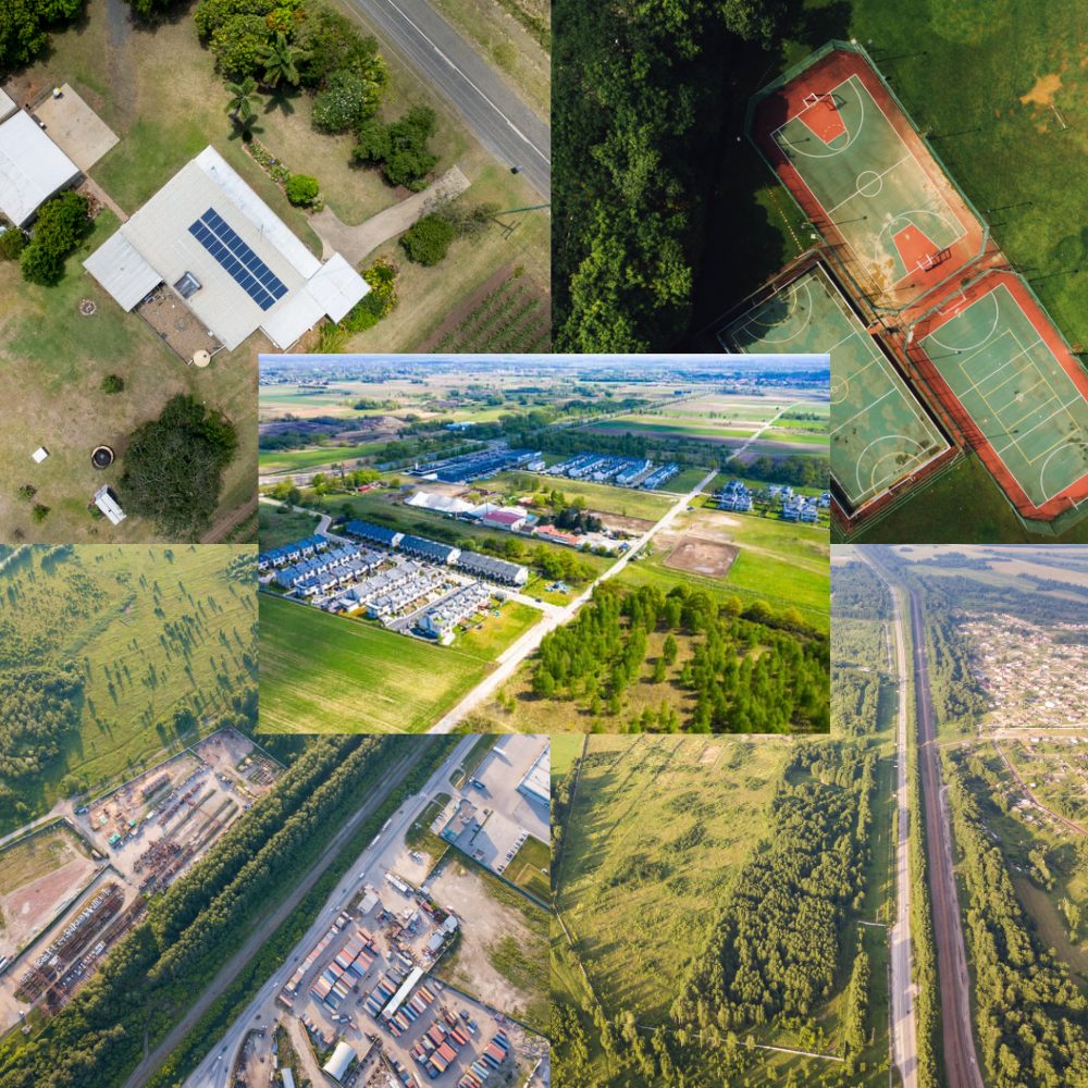 Immobilienfotografie mit Drohnen